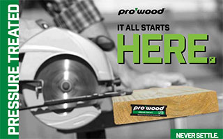 ProWood Pressure-Treated Lumber Brochure Cover
