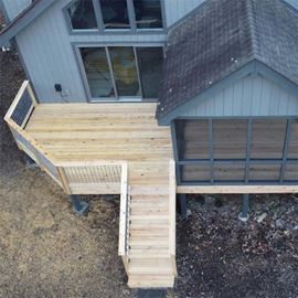 ProWood Pressure-Treated Wood Deck, Stairs and Railing