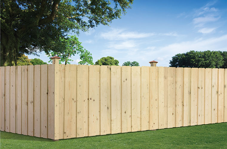 4x8 Board-on-Board ProWood Pressure-Treated Wood Fence