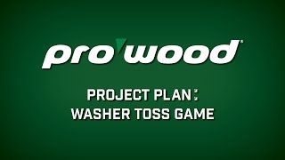 How to Build a Washer Toss Game