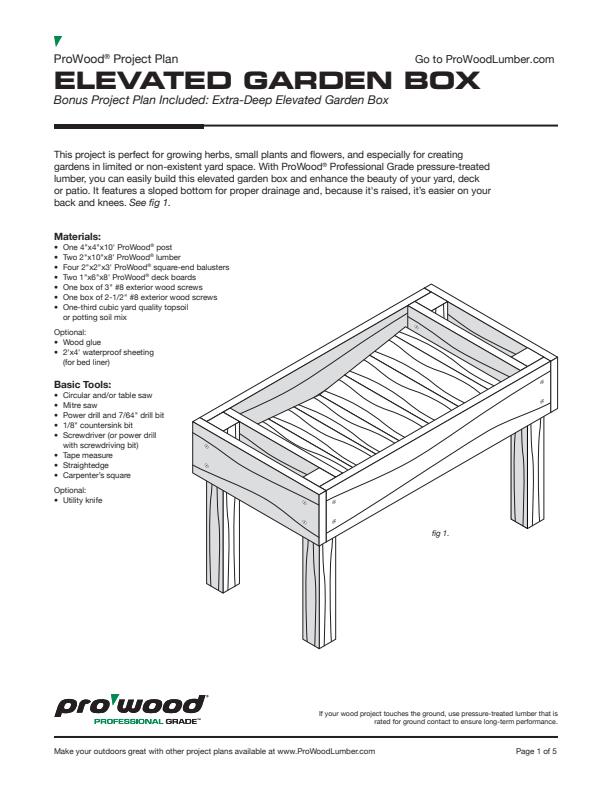 ProWood-Elevated-Garden-Box-Project-Plan
