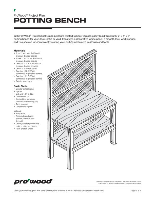 ProWood-Potting-Bench-Project-Plan